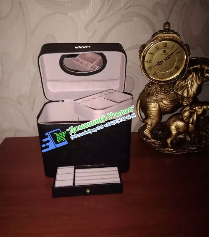 Кейс - шкатулка - органайзер для косметики и  украшений