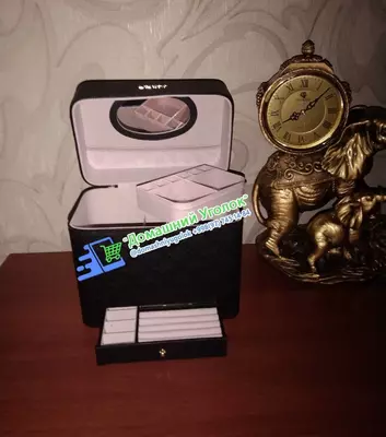 Кейс - шкатулка - органайзер для косметики и  украшений