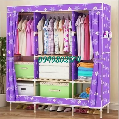 500 000 сум / шт. Тканевый шкаф на деревянном каркасе (150*45*170)