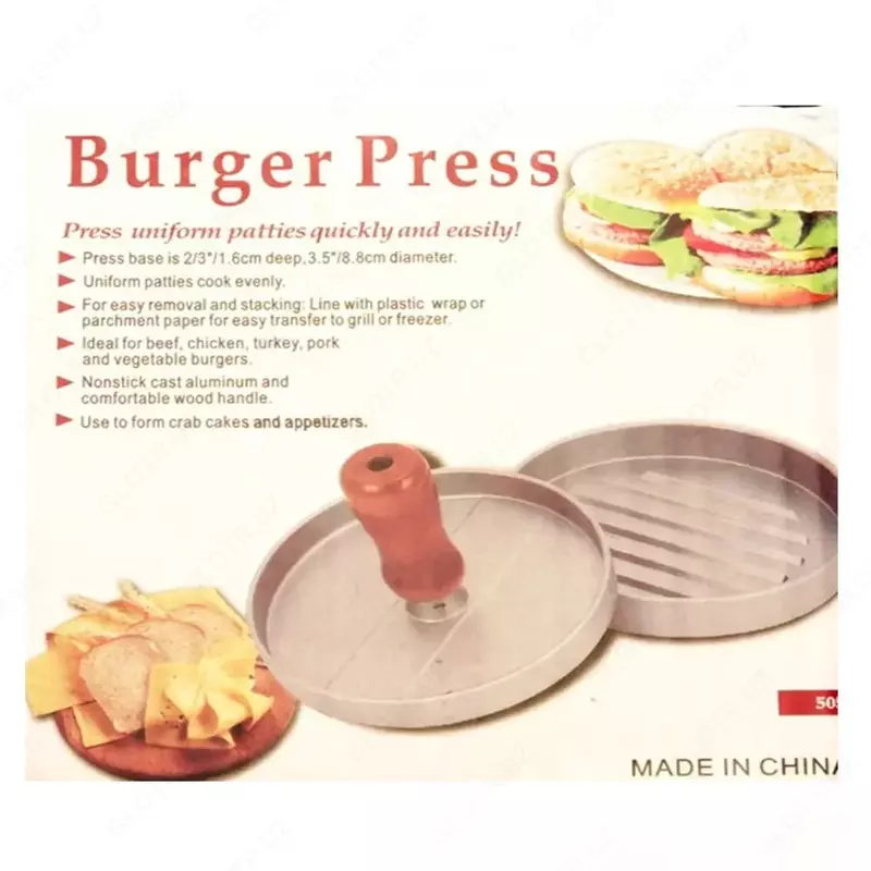  Пресс для бургеров и котлет Domashniy ugolok XK