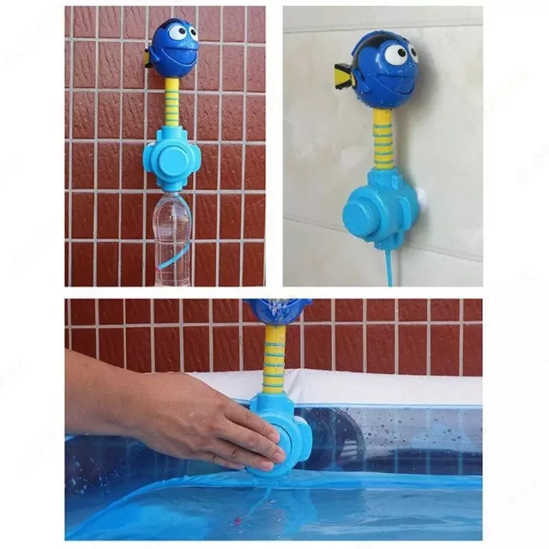 Игрушка для ванной Рыбка с фонтанчиком