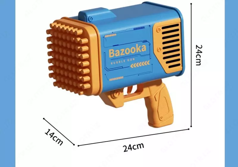 Детская Автоматическая пузырчатая машина Gatling с 77