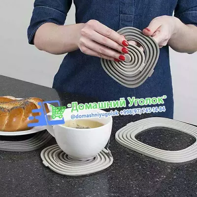 Силиконовая подставка для кастрюль