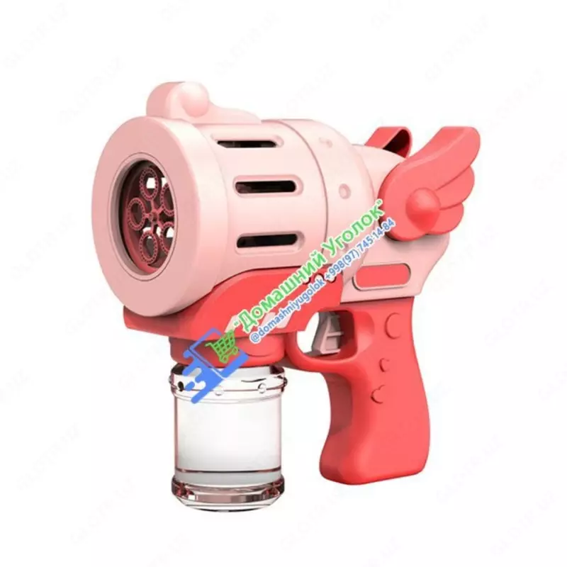 Пистолет стреляющий мыльными пузырями