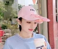   Кепка с вентилятором