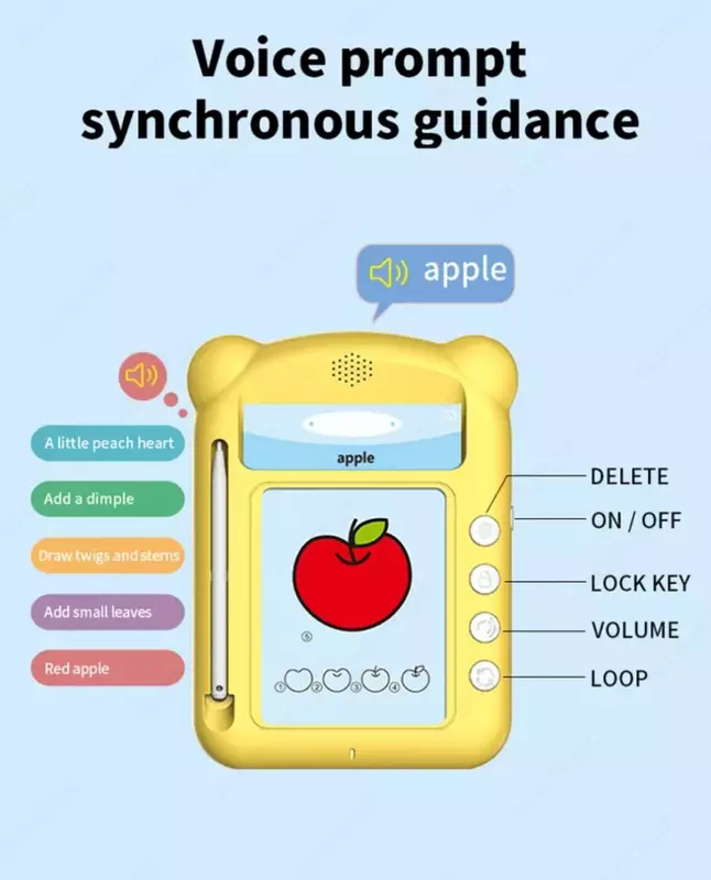 Планшет 2 в 1 для рисования и изучения английского языка ЯТТ "Домашний Уголок"