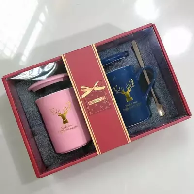 Креативные керамические парные кружки