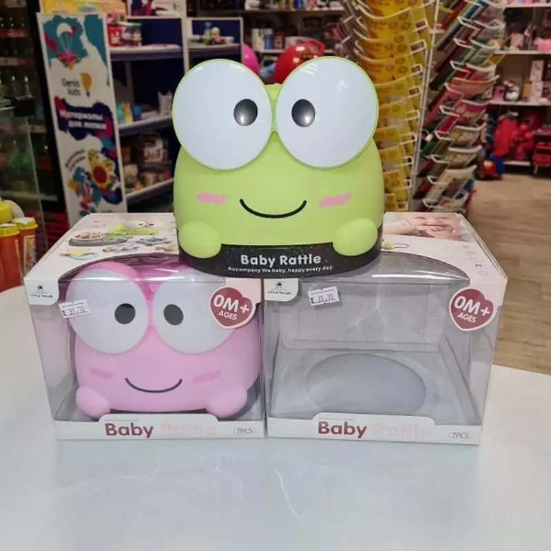 Набор погремушек в контейнере