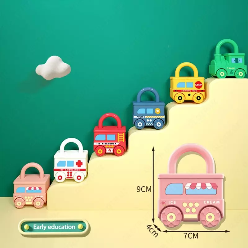 "Замочки. Веселый транспорт" от "4FUN Game Club"