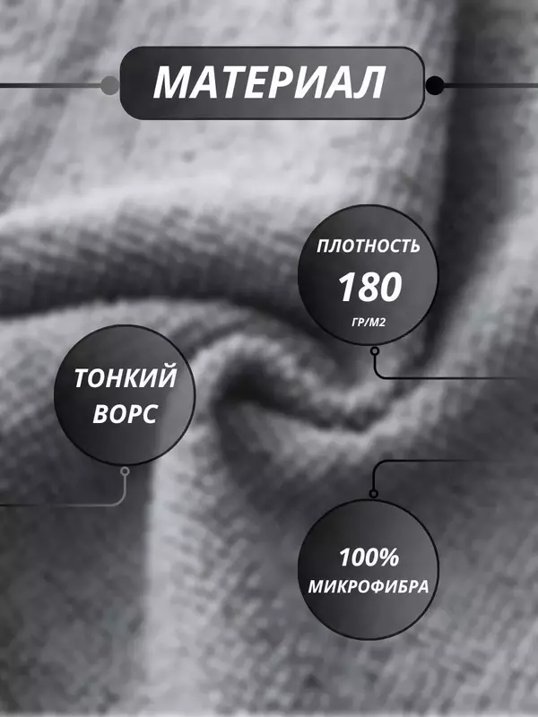 Универсальные салфетки из микрофибры для уборки (20 шт.) - ЯТТ "Домашний Уголок"