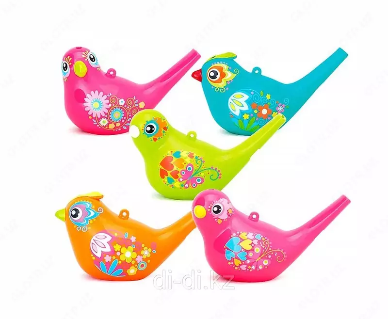 Музыкальная свистулька - птичка для детей