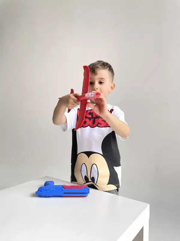 Самолет пистолет метательный. ЯТТ "Домашний Уголок"