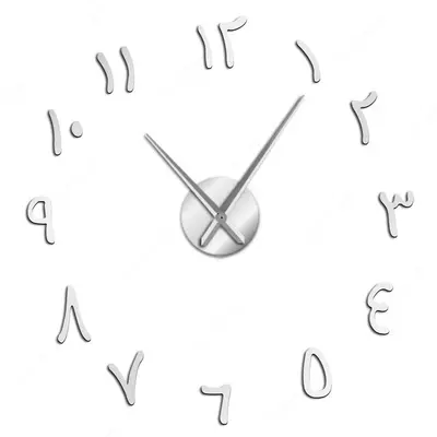 Часы клеящиеся на обои (80 ~ 120 см)