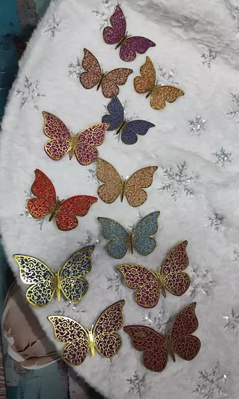 Набор настенных наклеек в виде бабочек