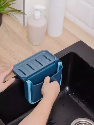 Многофункциональный кухонный подвесной органайзер на мойку