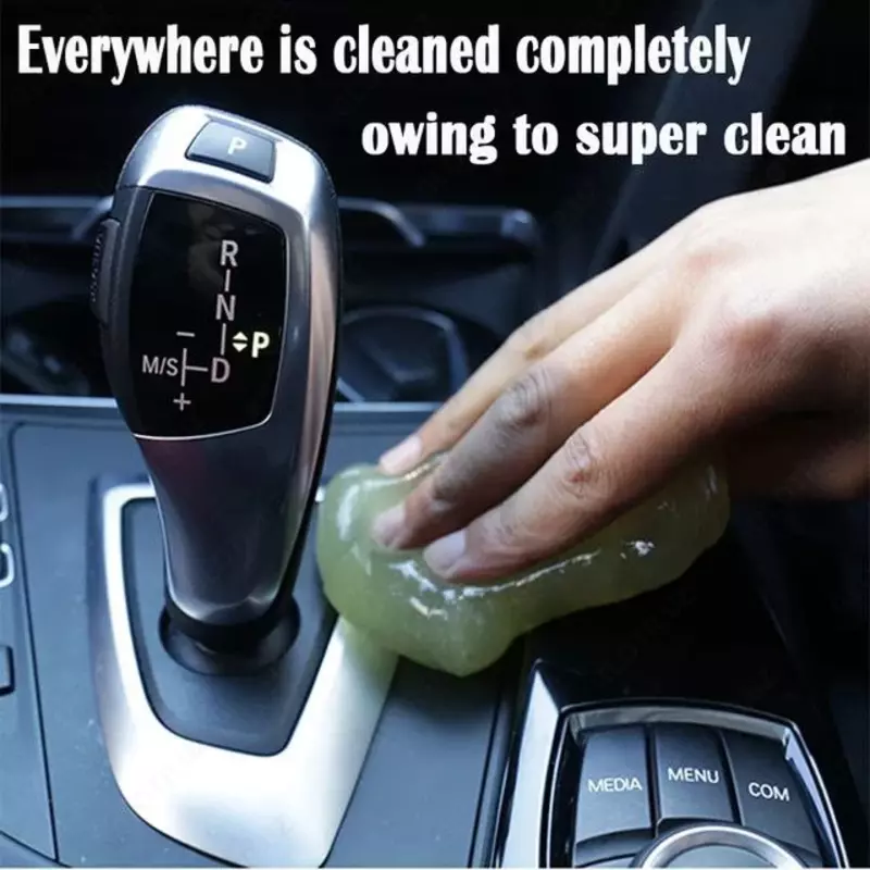 Гель-лизун для чистки клавиатуры и салона авто