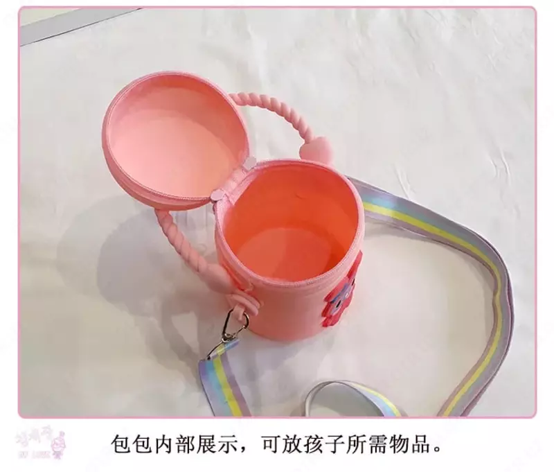 Kawaii аниме Sanrio MyMelody Kuromi мультяшная силиконовая сумочка