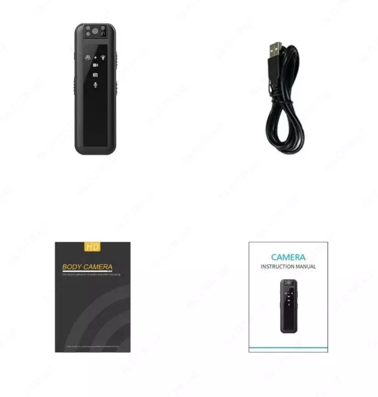 Мини видеокамера Body camera  CS07 с ночной подсветкой (HD 1080p) - ЯТТ "Домашний Уголок"