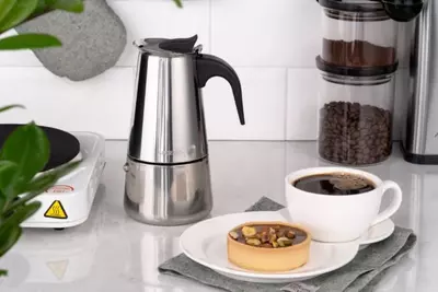 Гейзерная кофеварка (2 чашки) - ЯТТ "Домашний Уголок"