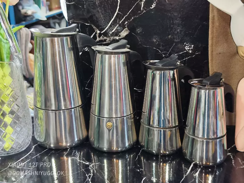 Гейзерная кофеварка (6 чашечек)