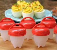 Силиконовые формы для варки яиц (6 шт.)