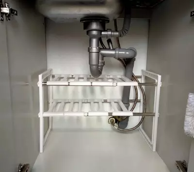 Раздвижной универсальный стеллаж - полка под раковину - 165 000 сум / шт.