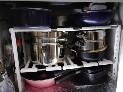 165 000 сум / шт. Раздвижной универсальный стеллаж - полка под раковину