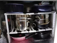 165 000 сум Раздвижной универсальный стеллаж - полка под раковину