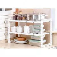 ЯТТ "Домашний Уголок" - Раздвижной универсальный стеллаж - полка под раковину