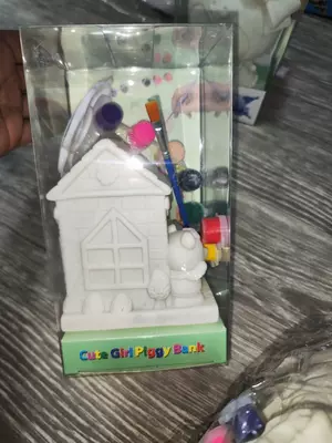 Копилка-раскраска (домик)