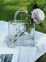 Оригинально декорированная ваза "Сумочка " ЯТТ "Домашний Уголок"