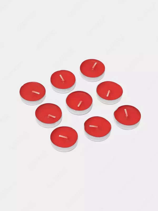 Набор "Классические чайные свечи в гильзе".