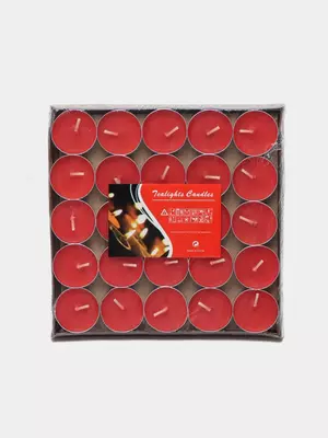 Набор "Классические чайные свечи в гильзе". "Domashniy ugolok" XK