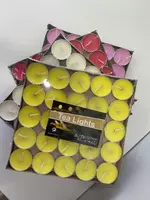 Набор "Классические чайные свечи в гильзе". - ЯТТ "Домашний Уголок"