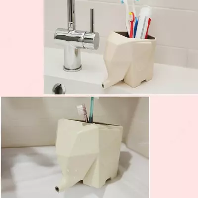 Держатель-сушилка в форме слона для губок, зубных щеток.