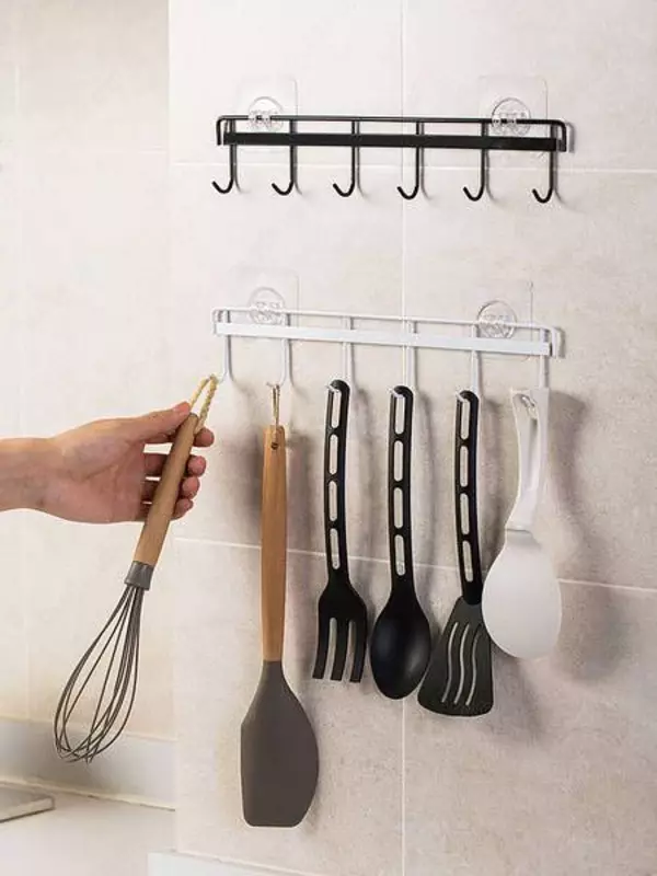 Многофункциональная настенная вешалка (6 крючков)