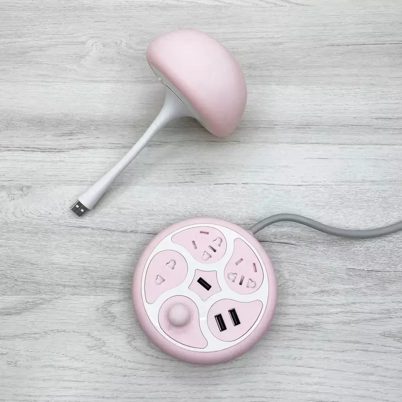 Настольная умная грибовидная лампа Wk Life RL-LT02 с дистанционным управлением