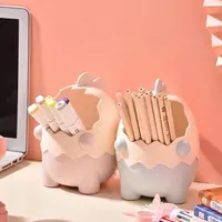 Органайзер в виде мультяшного динозавра в яичной скорлупе. Только в розницу