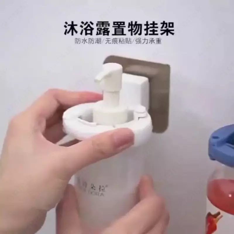 Настенная самоклеящаяся полка для бутылок.