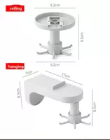 Настенный самоклеящийся вращающийся Крючок для кухни - 45 000 сум
