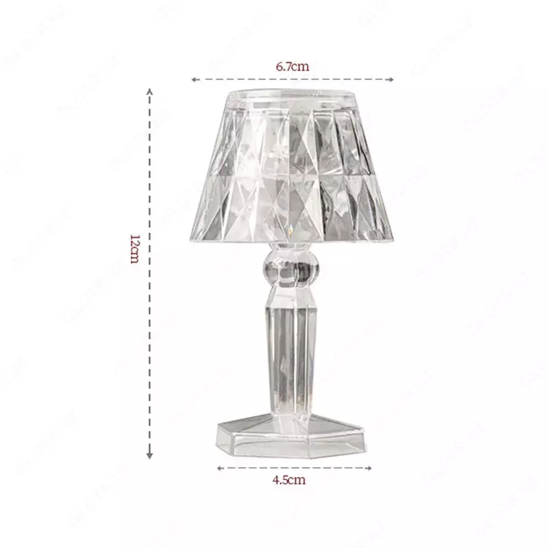 Портативная лампа в современном стиле из хрусталя Touch Contro - 30 000 сум