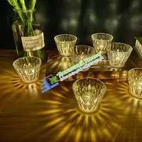 Портативная лампа в современном стиле из хрусталя Touch Contro Только в розницу