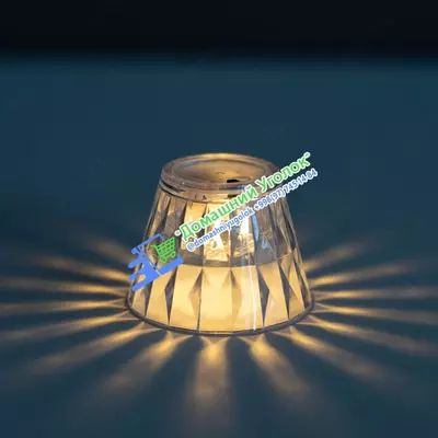 Портативная лампа в современном стиле из хрусталя Touch Contro