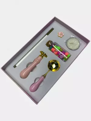 Подарочный набор разноцветных сургучных печатей - Штампы Surguch. Только в розницу