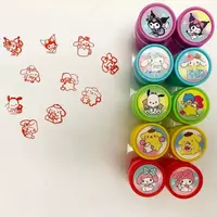 Sanrio печать - симпатичная куроми (10 шт.) Rivojlantiruvchi o'yinchoqlar