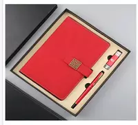 Подарочный набор "Деловой блокнот A5 + авторучка + флешка" - 160 000 сум