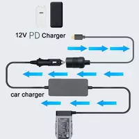Автомобильный разъем прикуривателя USB C PD на 12 В 60 Вт Только в розницу