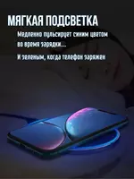 Беспроводная зарядка стандарта QI - 160 000 so'm