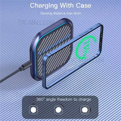 Портативное беспроводное зарядное устройство YESIDO DS14 15W Портативное беспроводное зарядное устройство YESIDO DS14 15W