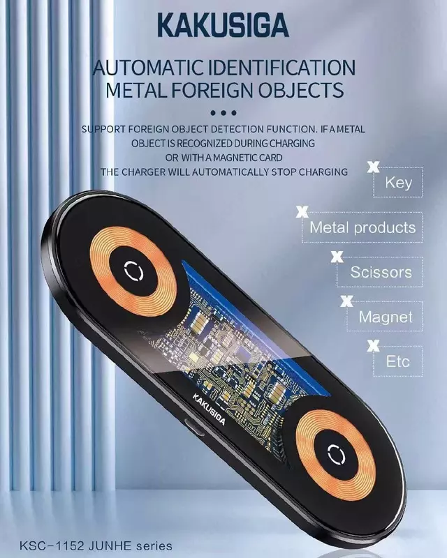 Беспроводное зарядное устройство 3-в-1 для телефа (продукт KAKUSIGA) - 200 000 сум